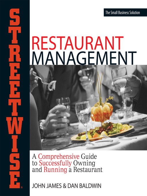 Title details for Streetwise Restaurant Management by John James - Available